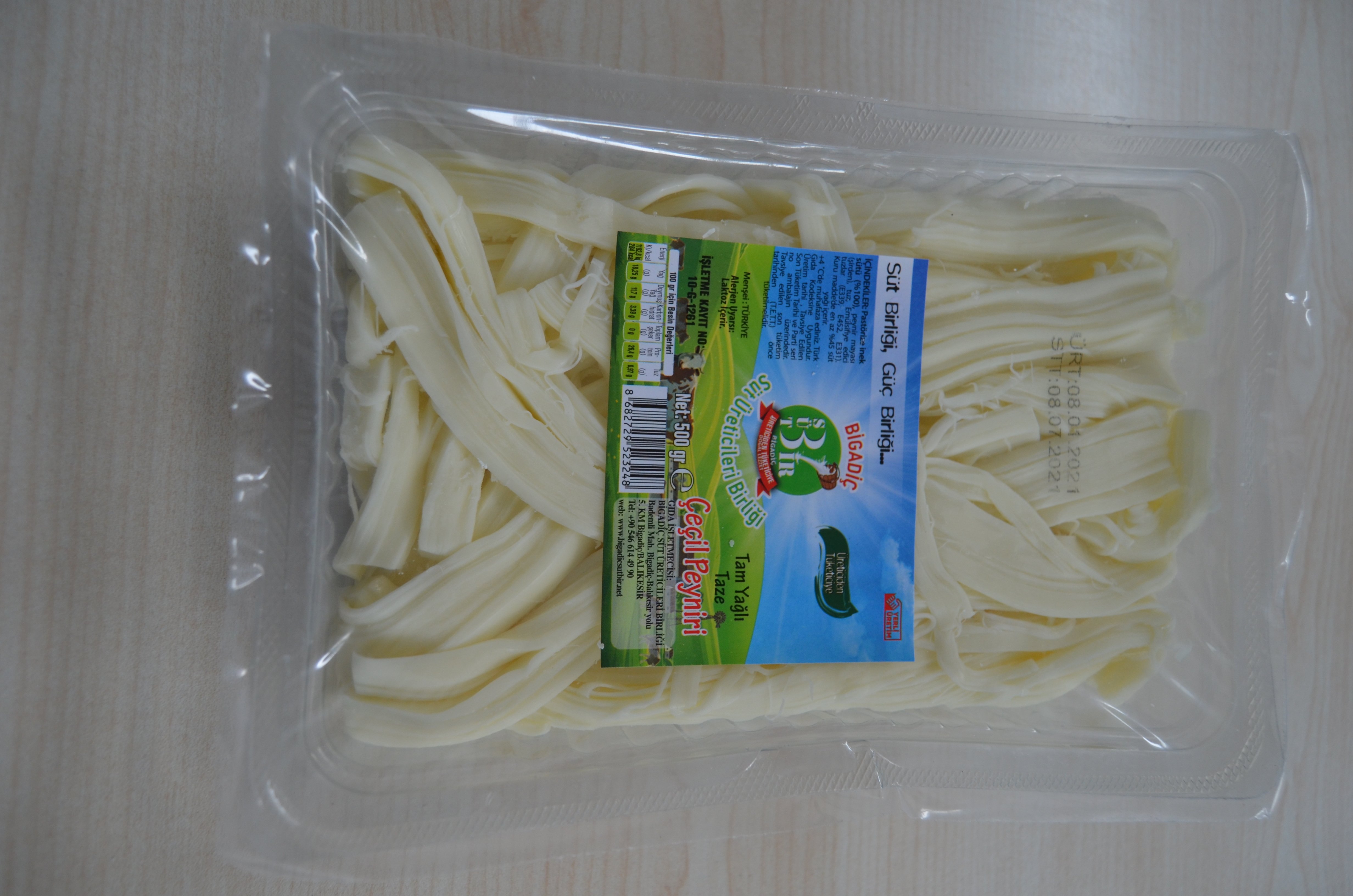Telli Peyniri 500 Gr